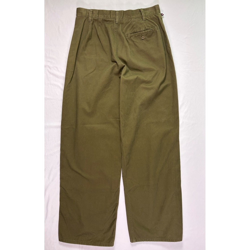 Vintage Polo Jeans Co Ralph Lauren Chino Pants Women 8 Wide Leg Utility Y2K - Picture 7 of 7